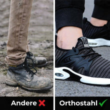 Carica l'immagine nel visualizzatore di Gallery, Orthostahl - scarpa antinfortunistica ergonomica e antidolore - Certificata secondo EN ISO 20345