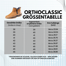 Carica l'immagine nel visualizzatore di Gallery, OrthoClassic - calzature comode, ergonomiche e impermeabili, con suola anatomica