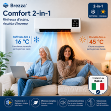 Carica l'immagine nel visualizzatore di Gallery, Brezza Pro – Klimagerät & Heizlüfter ohne Installation | 2-in-1 | Bis zu 51 m²