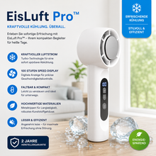 Lade das Bild in den Galerie-Viewer, EisLuft Pro™ - Persönlicher Ventilator mit aktiver Sofortkühlung — 199 Stufen, ein Knopfdruck, sofort spürbar kühler.