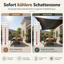 Carica l'immagine nel visualizzatore di Gallery, SonnenSchutz Pro – Premium Sonnenschutz-Netz für Terrasse & Garten