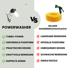 Lade das Bild in den Galerie-Viewer, Powerwasher | Power-Hochdruckreiniger für jeden Gartenschlauch | 2 für 1 Gratisaktion