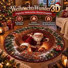 Carica l'immagine nel visualizzatore di Gallery, WeihnachtsWunder 3D – magischer Weihnachts-Illusionsteppich