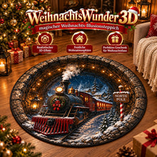 Carica l'immagine nel visualizzatore di Gallery, WeihnachtsWunder 3D – magischer Weihnachts-Illusionsteppich