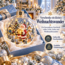 Carica l'immagine nel visualizzatore di Gallery, WinterWunder – leuchtende 3D-Weihnachtskugel mit Miniaturwelt