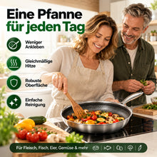 Lade das Bild in den Galerie-Viewer, BratWerk – Edelstahl-Hybridpfanne ohne PFAS & PTFE