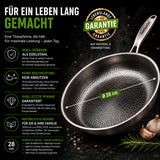 TitanPur Pro – Beschichtungsfreie Titanpfanne ohne PFAS & PTFE | 28 cm