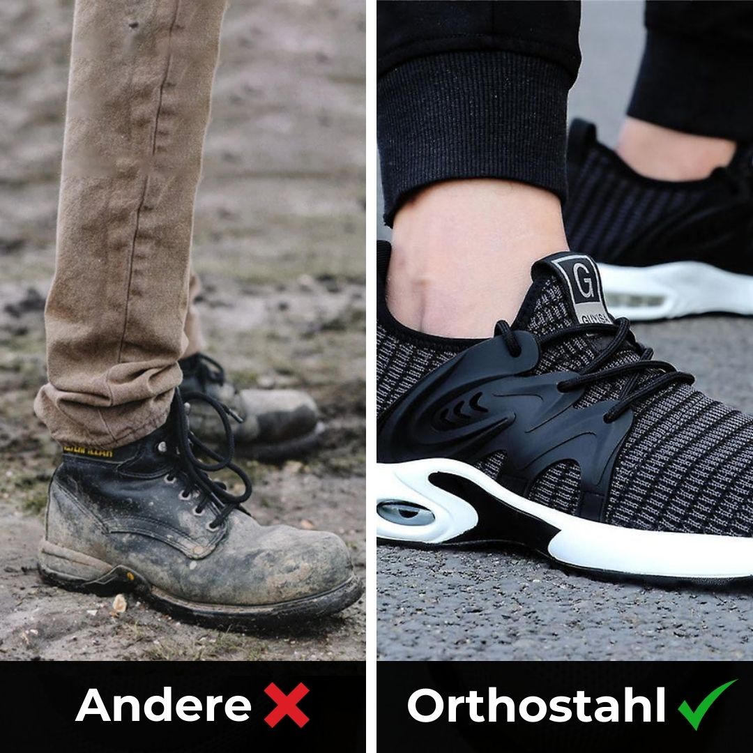 Orthostahl - scarpa antinfortunistica ergonomica e antidolore - Certificata secondo EN ISO 20345