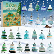 Lade das Bild in den Galerie-Viewer, Magischer Meerglas-Adventskalender – Jeden Tag ein echtes Fundstück
