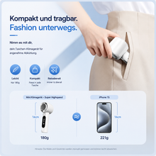 Lade das Bild in den Galerie-Viewer, EisLuft Pro™ - Persönlicher Ventilator mit aktiver Sofortkühlung — 199 Stufen, ein Knopfdruck, sofort spürbar kühler.
