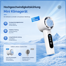 Lade das Bild in den Galerie-Viewer, EisLuft Pro™ - Persönlicher Ventilator mit aktiver Sofortkühlung — 199 Stufen, ein Knopfdruck, sofort spürbar kühler.
