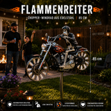 Flammenreiter Chopper-Windrad