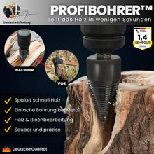 Lade das Bild in den Galerie-Viewer, Profibohrer - Teilt das Holz in wenigen Sekunden
