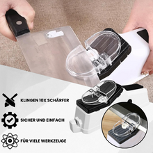 Carica l'immagine nel visualizzatore di Gallery, Affilacoltelli elettrico ultra affilato - affila qualsiasi coltello in pochi secondi
