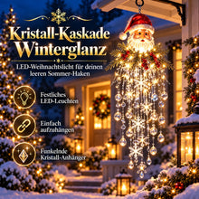 Lade das Bild in den Galerie-Viewer, Kristall-Kaskade Winterglanz - LED-Weihnachtslicht für deinen leeren Sommer-Haken
