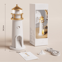 Lade das Bild in den Galerie-Viewer, Magische Leuchtturm‑Lampe mit Mond­licht-Projektion
