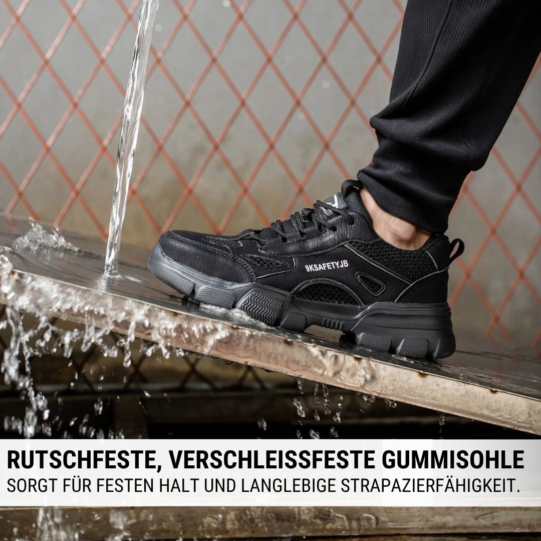 PowerSteel - Scarpe di sicurezza ergonomiche, antiscivolo e che alleviano lo sforzo - Certificate secondo EN ISO 20345