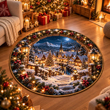 Lade das Bild in den Galerie-Viewer, WeihnachtsWunder 3D – magischer Weihnachts-Illusionsteppich
