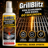 GrillBlitz Grillreiniger - Sauberer Grillrost. Weniger Schrubben.
