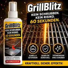 Lade das Bild in den Galerie-Viewer, GrillBlitz - Kein Schrubben. Kein Risiko. 60 Sekunden.
