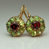 Vintage Crystal Glanzohrringe