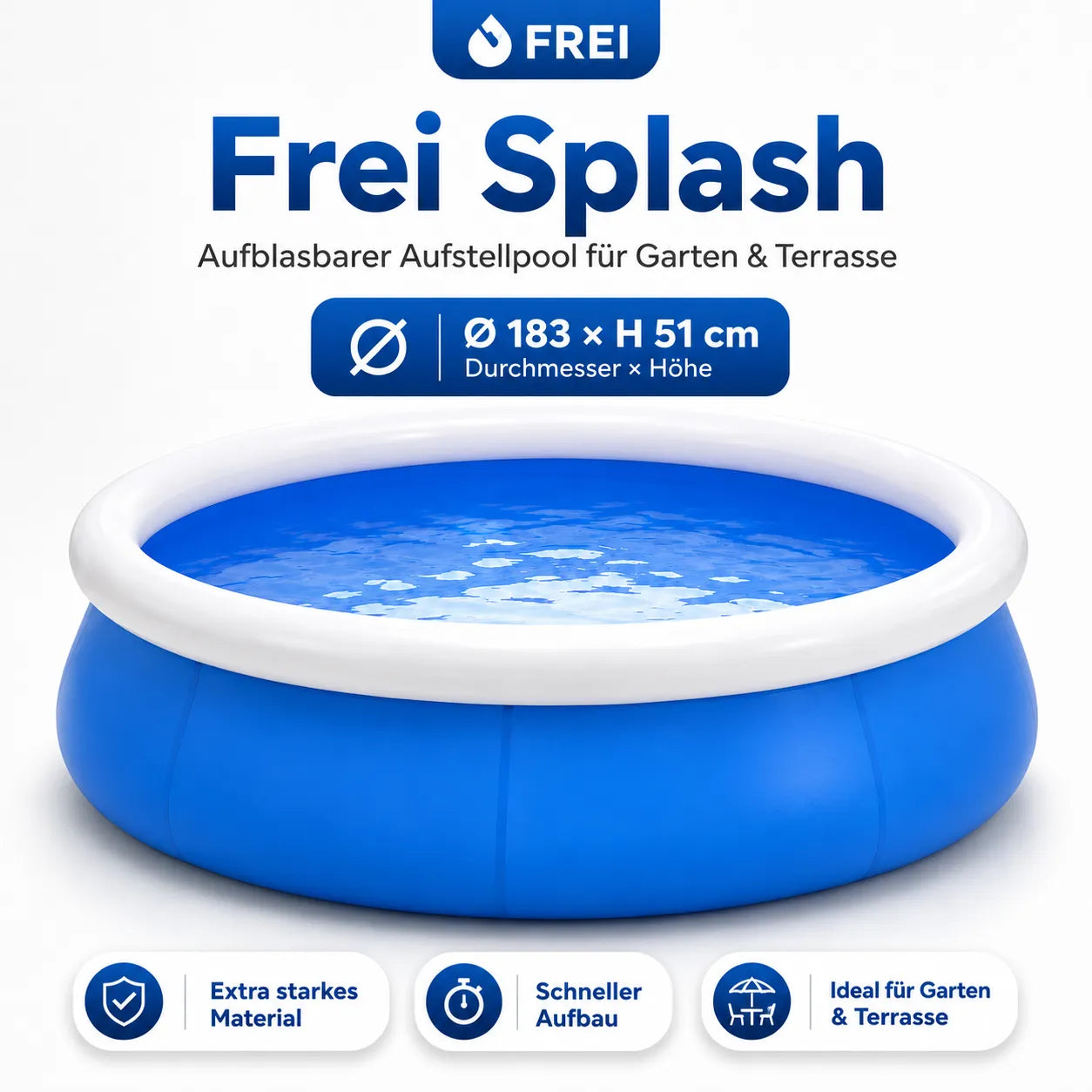 Frei Splash Aufstellpool