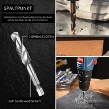 Lade das Bild in den Galerie-Viewer, MasterDrill - Gewindebohrerset für alle Materialien 2.0
